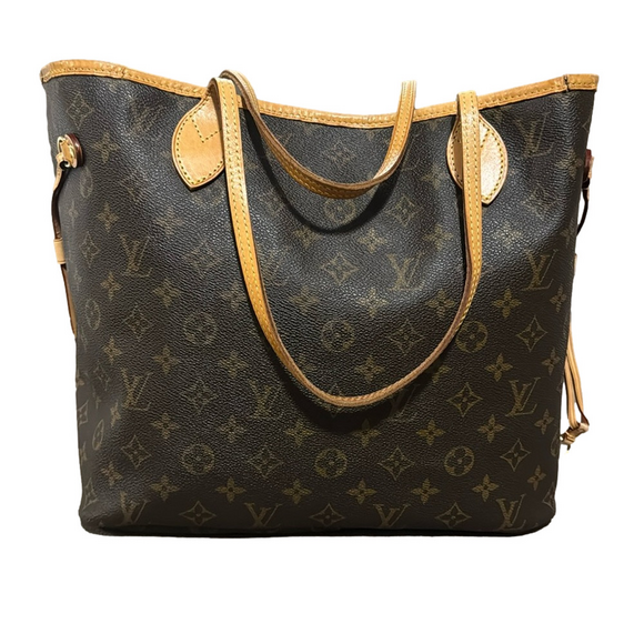 LOUIS VUITTON MONOGRAM NEVERFULL MM TOTE BAG - Picture 1 of 14